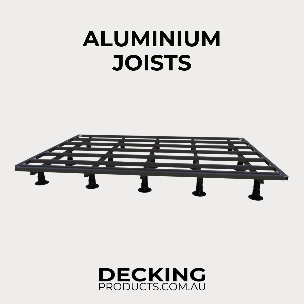 ALUMINIUM JOISTS – DECKING PRODUCTS