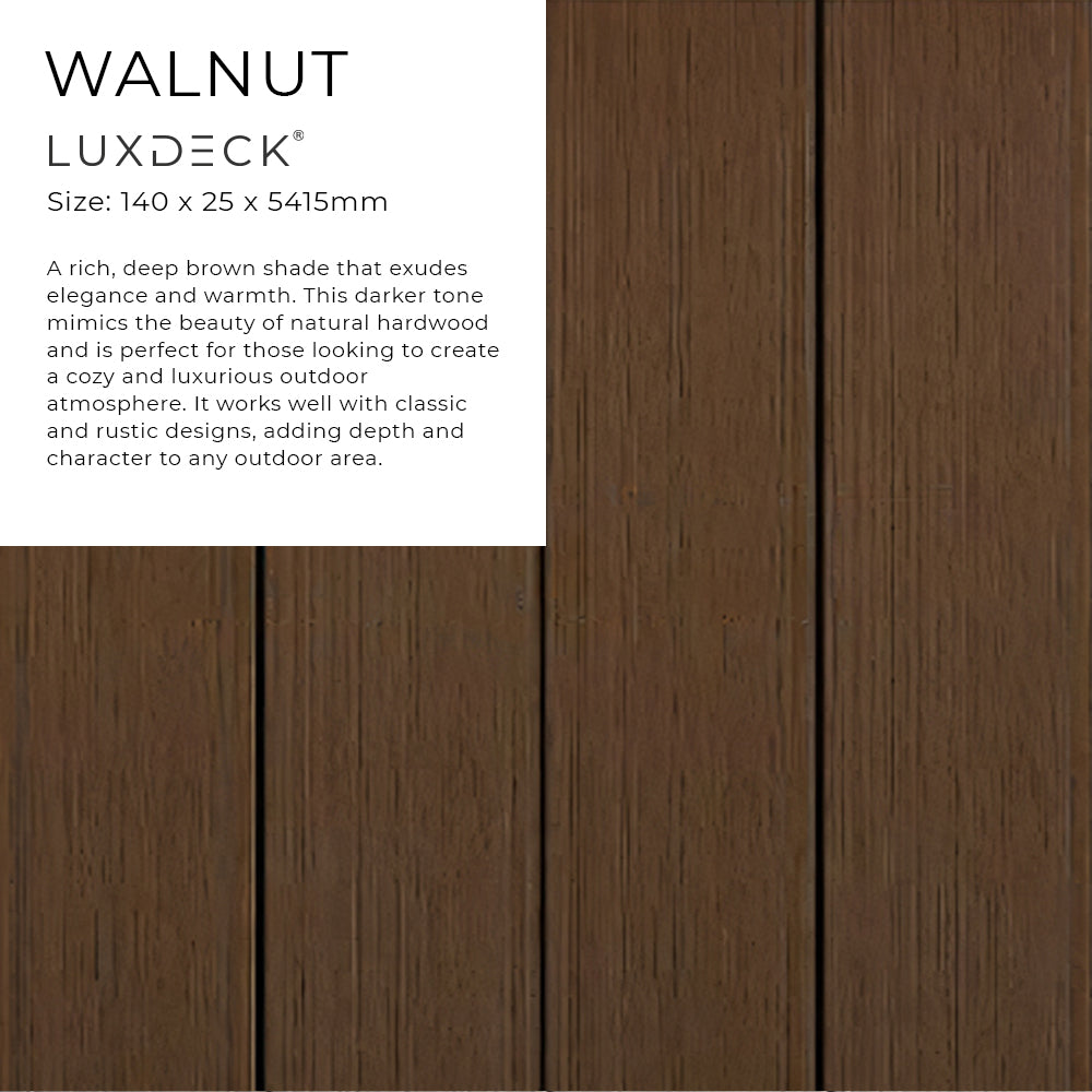 LUXDECK PVC PRO RANGE - Premium PVC Decking