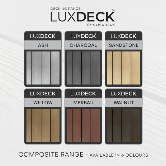 LUXDECK COMPOSITE RANGE – Premium Composite Decking
