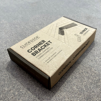 Clickdeck Corner Bracket – 10 Pack