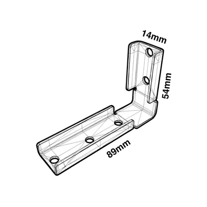 Clickdeck Corner Bracket – 10 Pack
