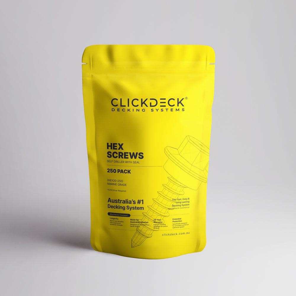 Clickdeck Hex Screw – 250 Pack