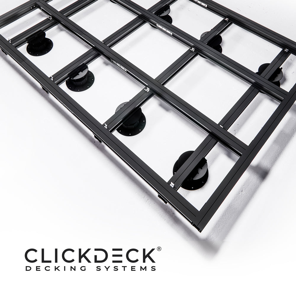 Clickdeck Profile 200 Aluminium Joist / Bearer – 6000mm