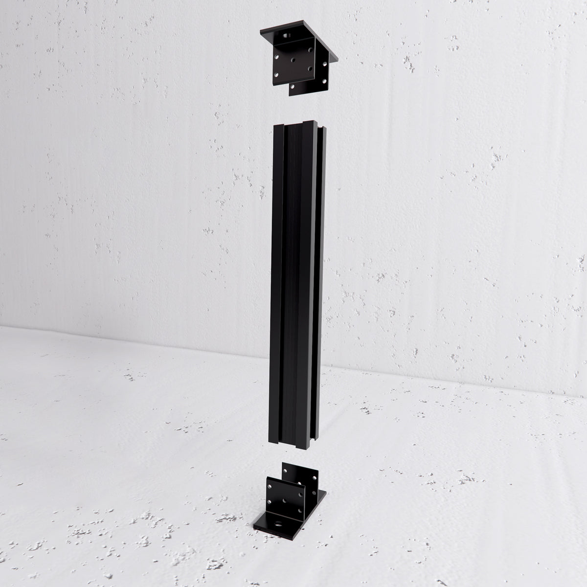 Aluminium Post – Clickdeck 55 Profile (600mm Length) Deck Support Kit