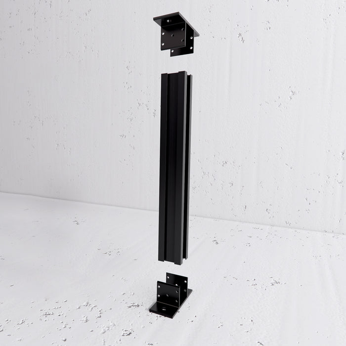 Aluminium Post – Clickdeck 55 Profile (600mm Length) Deck Support Kit