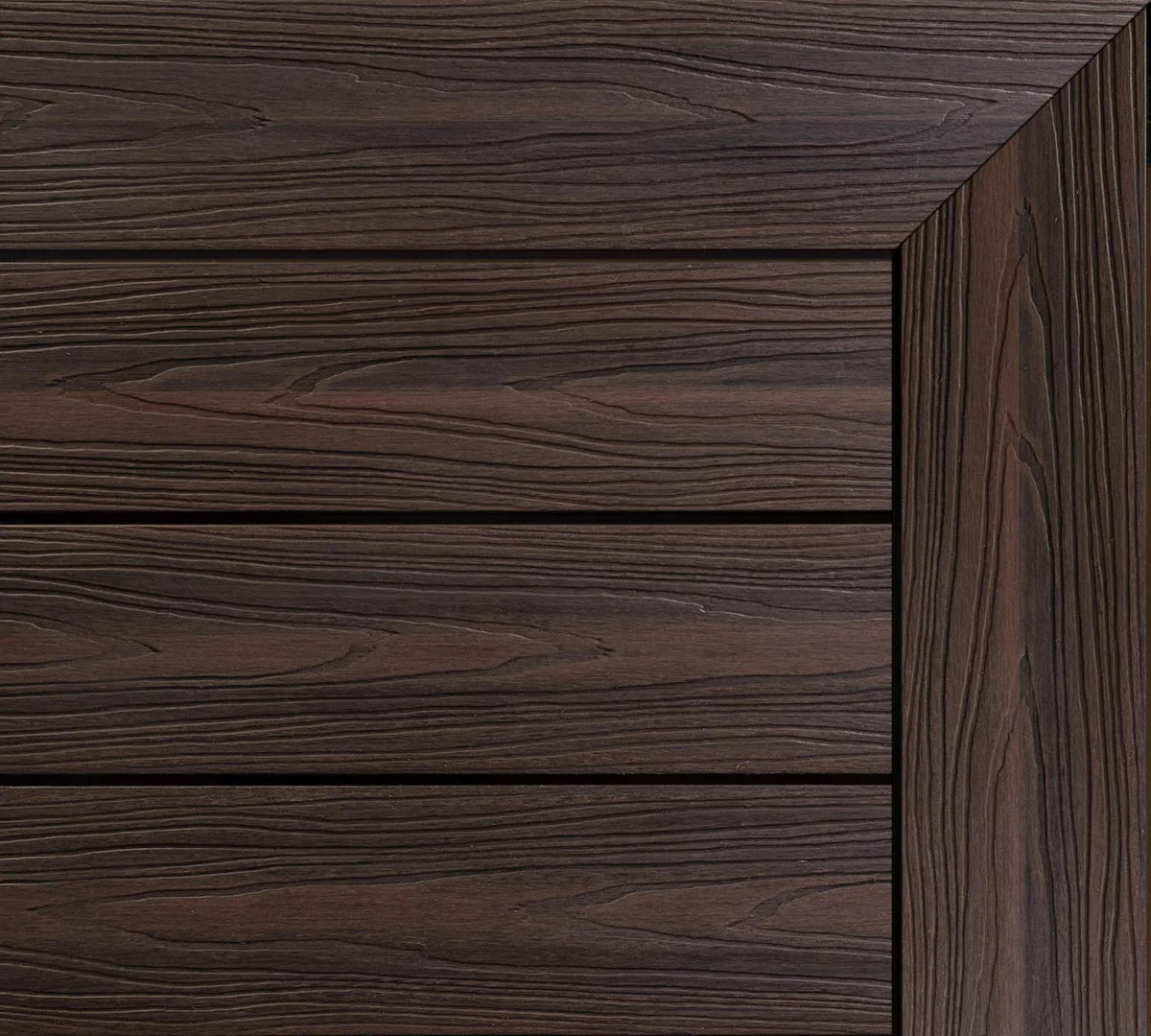 Ekodeck Designer Series Estate Brown decking board